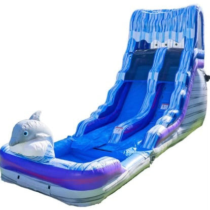 18 FOOT WATER SLIDE WITH DETACHABLE POOL
