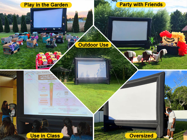INFLATABLE MOVIE SCREEN